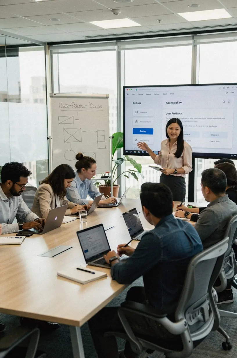 Best practices for accessible web interface design