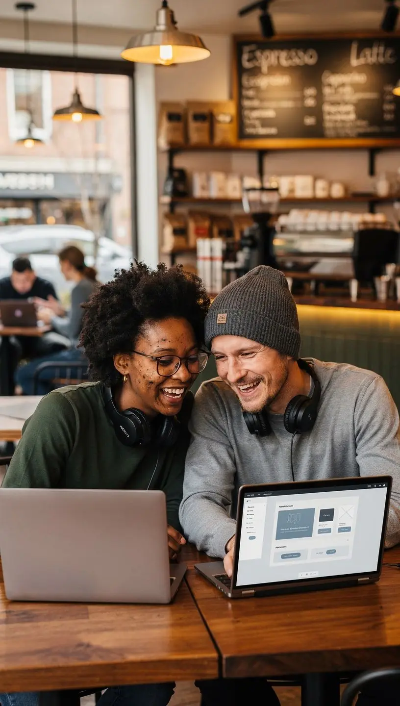 Professional team collaboration